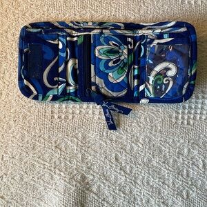 Vera Bradley Blue Floral Wallet